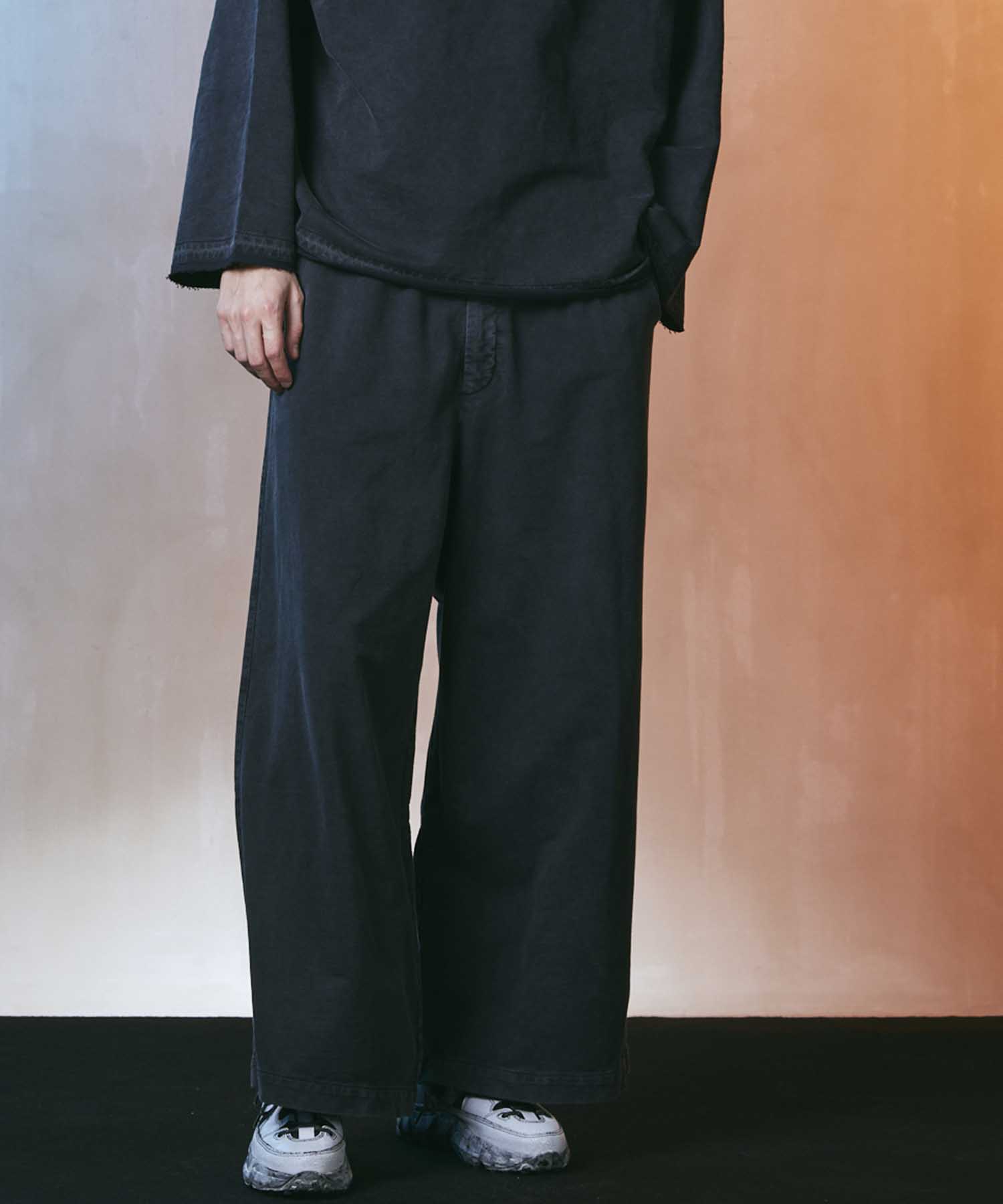 Pigment-Dye Sweat Wide Pants