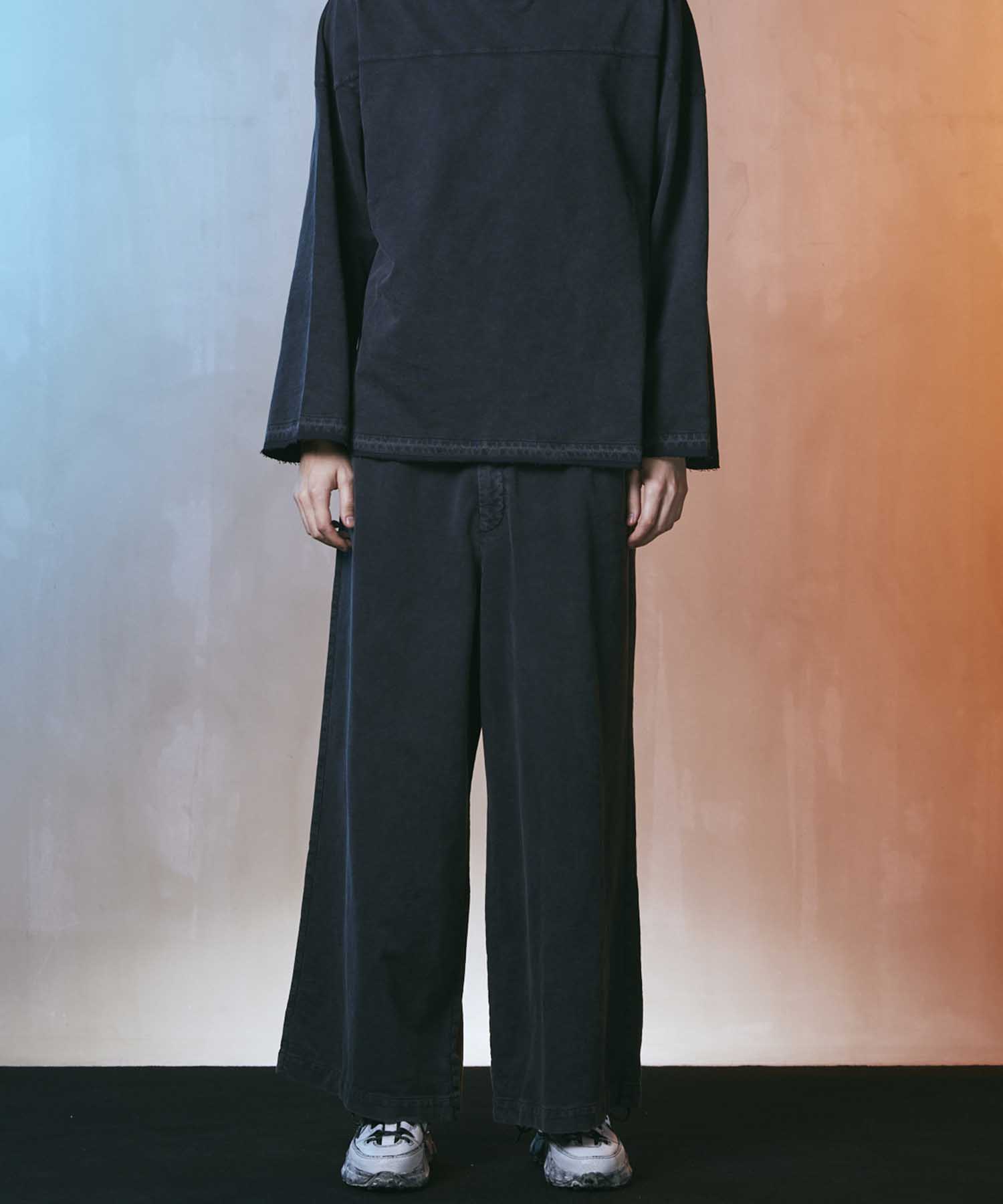 Pigment-Dye Sweat Wide Pants