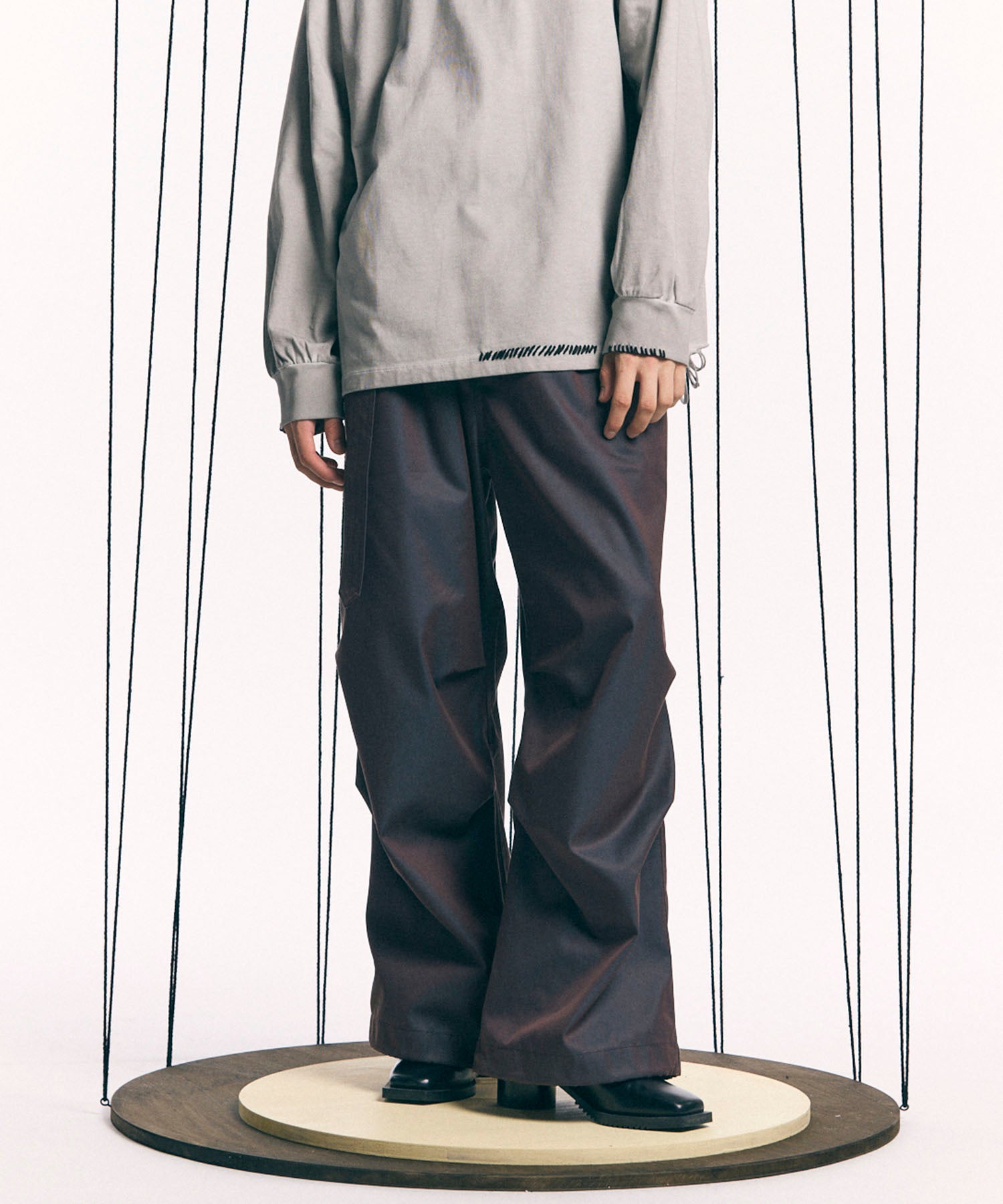 120/2/2 Suvin Cotton Gabardine Prime-Wide Snow Pants