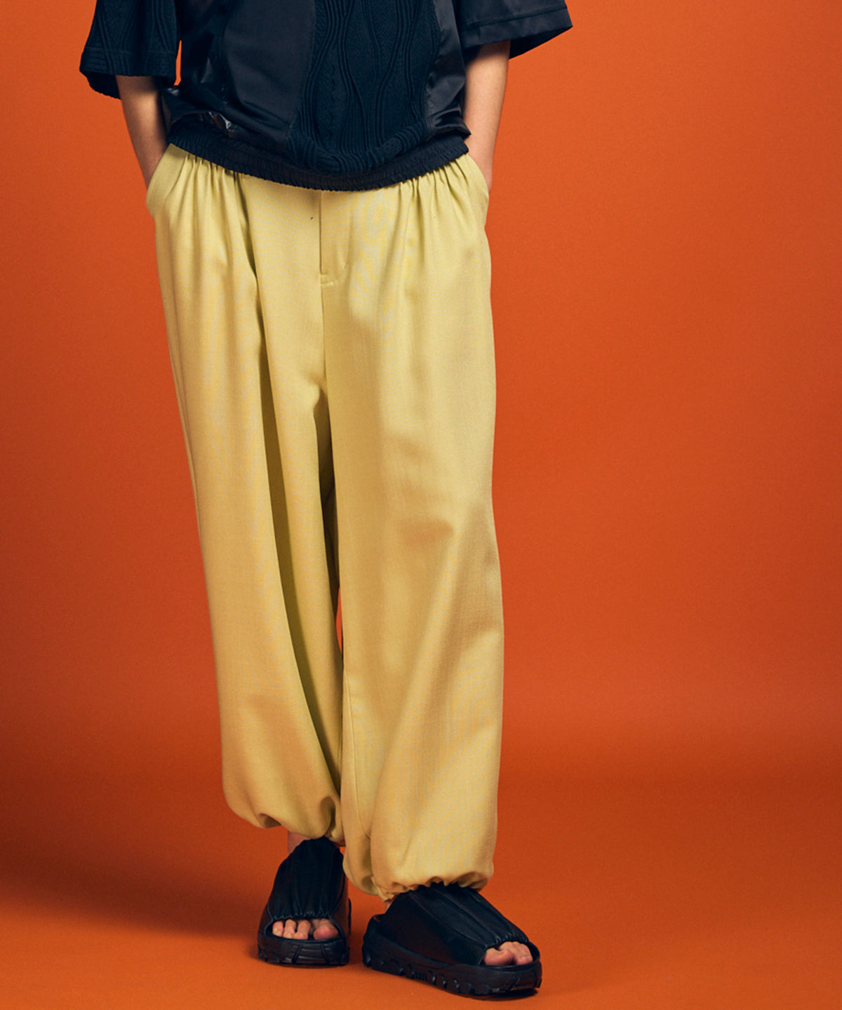 Buzzam-Tuck Prime-Wide Pants