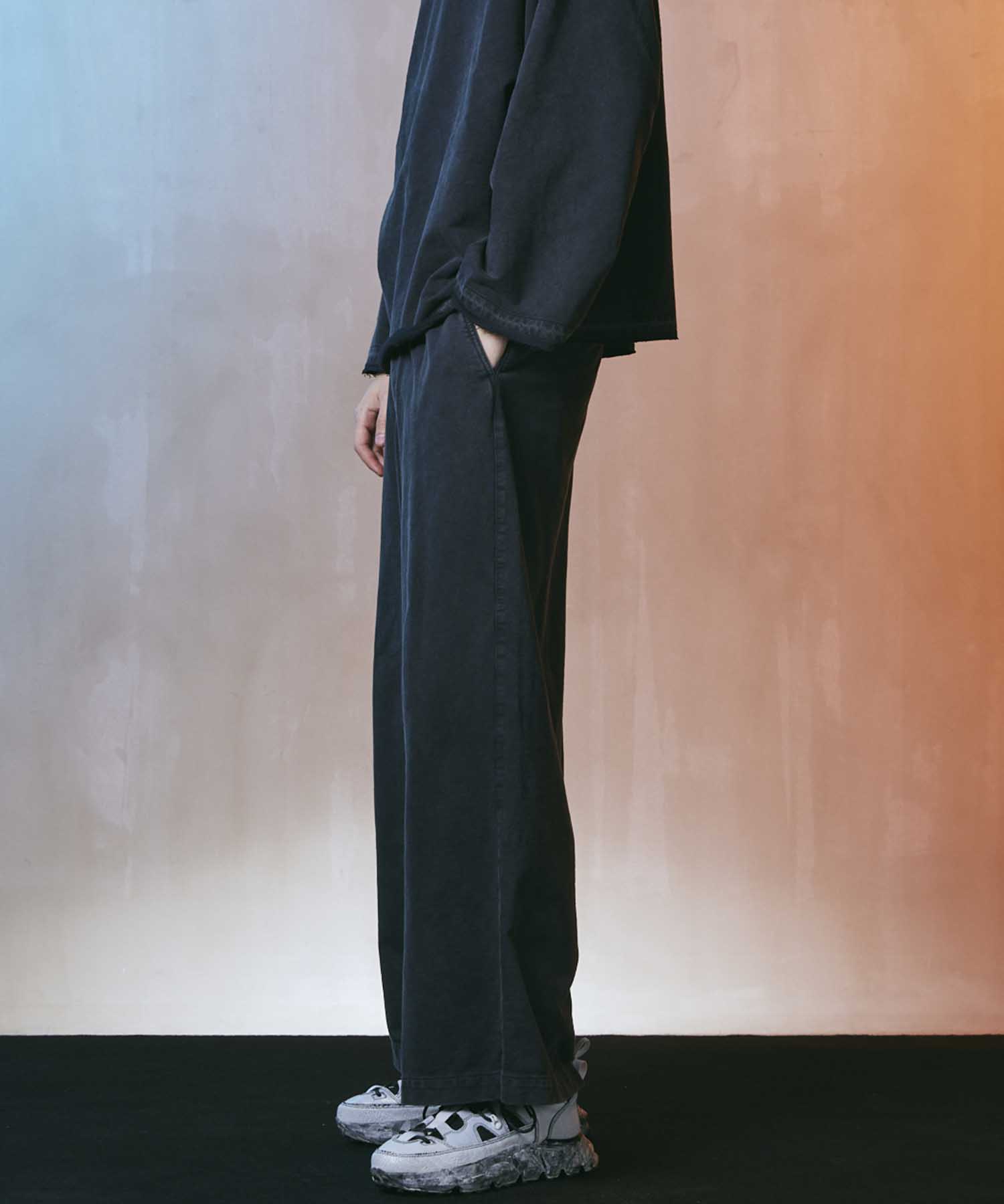 Pigment-Dye Sweat Wide Pants