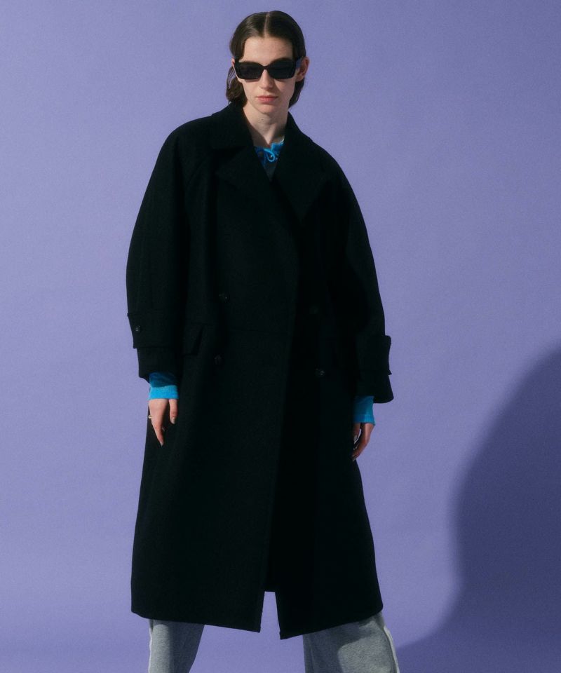 Super140 Melton Double Coat