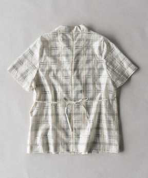 【SALE】Sheer Check Shirt Jacket