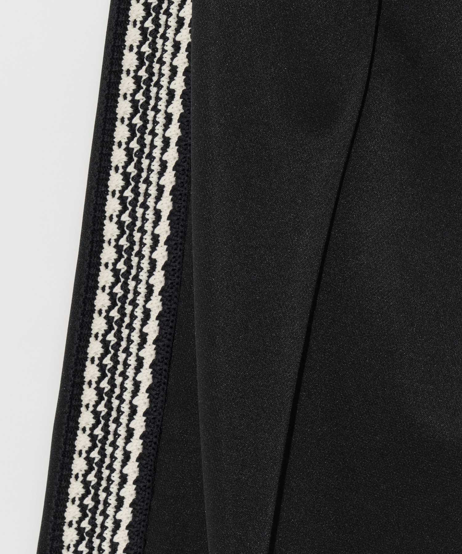 Crochet Side Line Prime-Wide Easy Pants