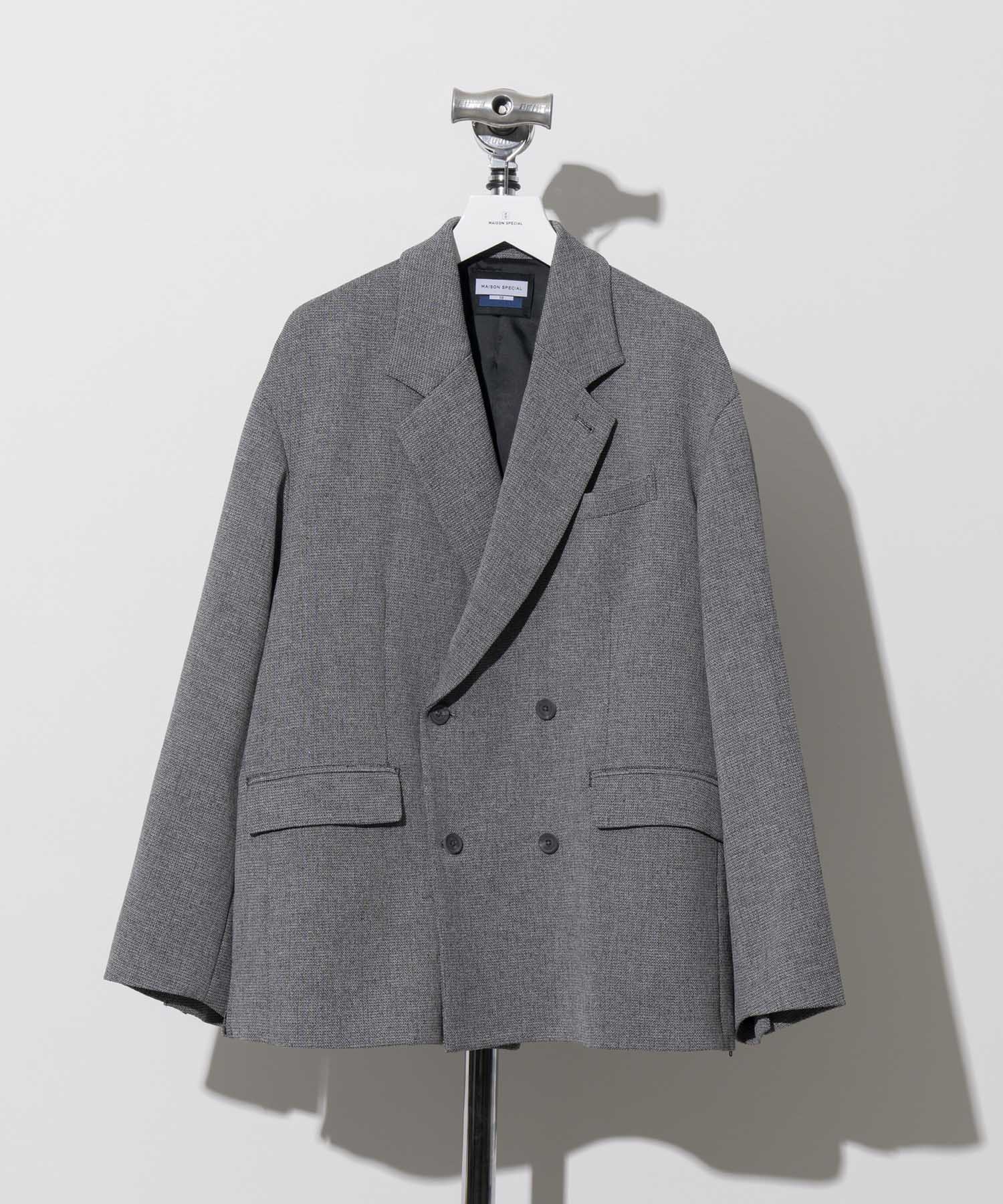 Tweed Prime-Over Double Tailored Jacket