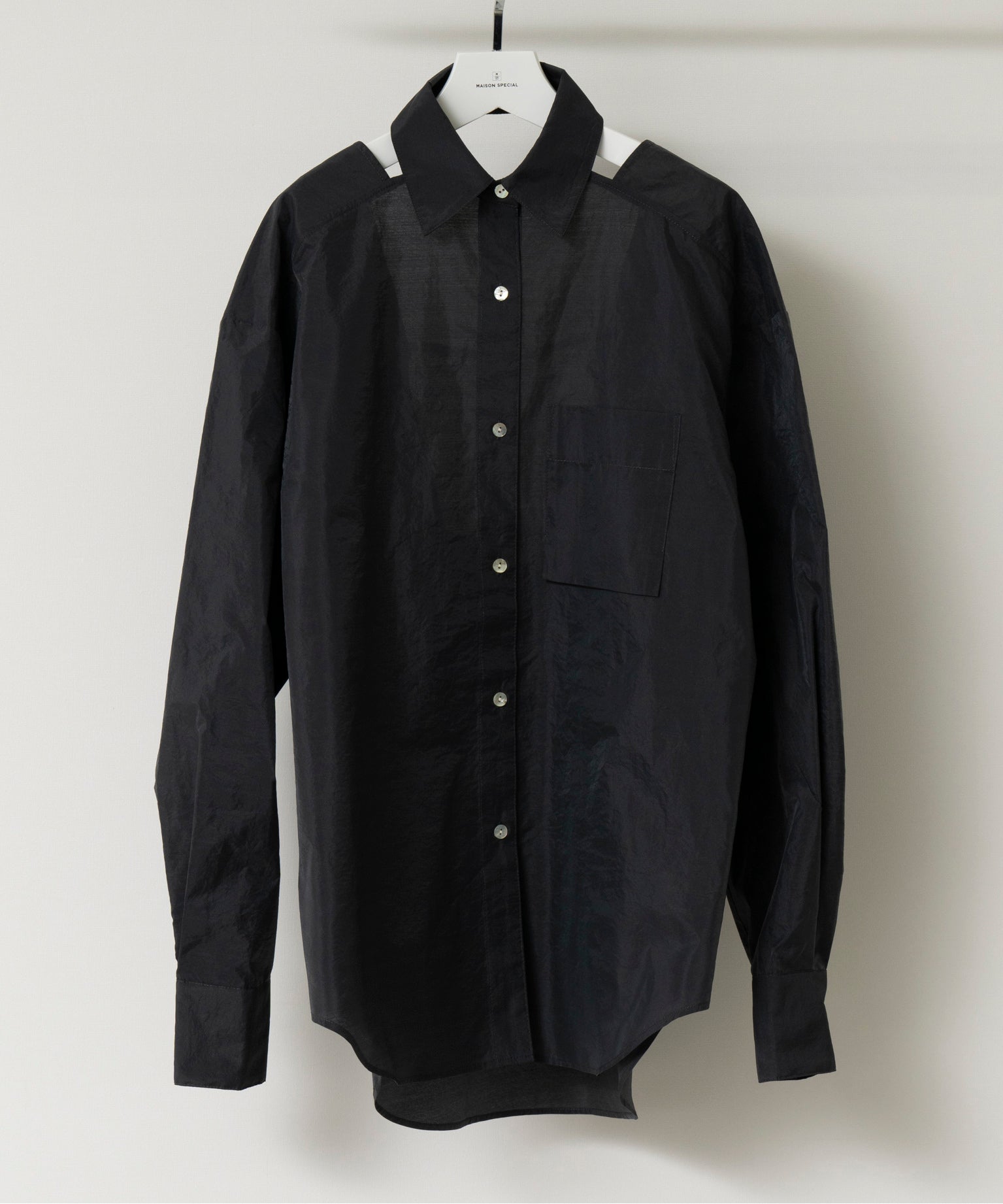 【SALE】Crash Silky Over Shirt